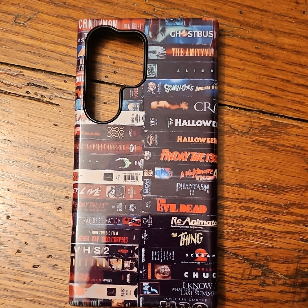 Samsung 24 Ultra Horror Movie Themed Phone Case